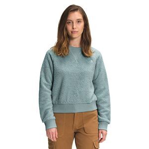 The‎ North Face Women’s Small Pullover Fleece Sweatshirt Blue Crew Neck Sherpa